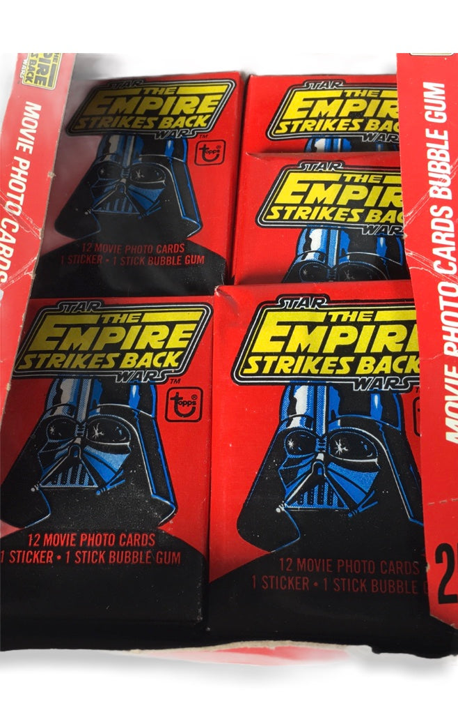 1980 Topps Empire Strikes Back Cards Series 1 Box w/ 21 Packs