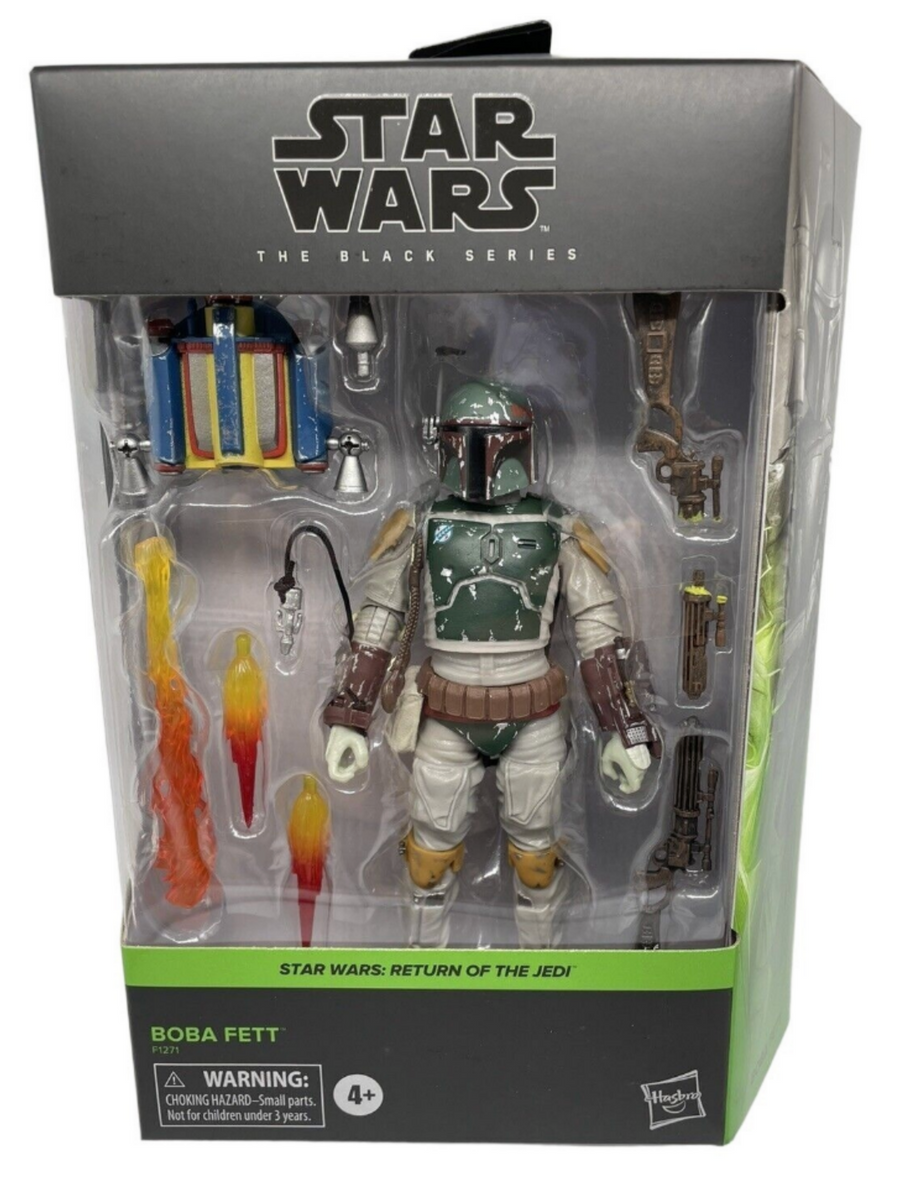 Star Wars Black Series Deluxe Boba Fett ROTJ 6 Inch Action Figure