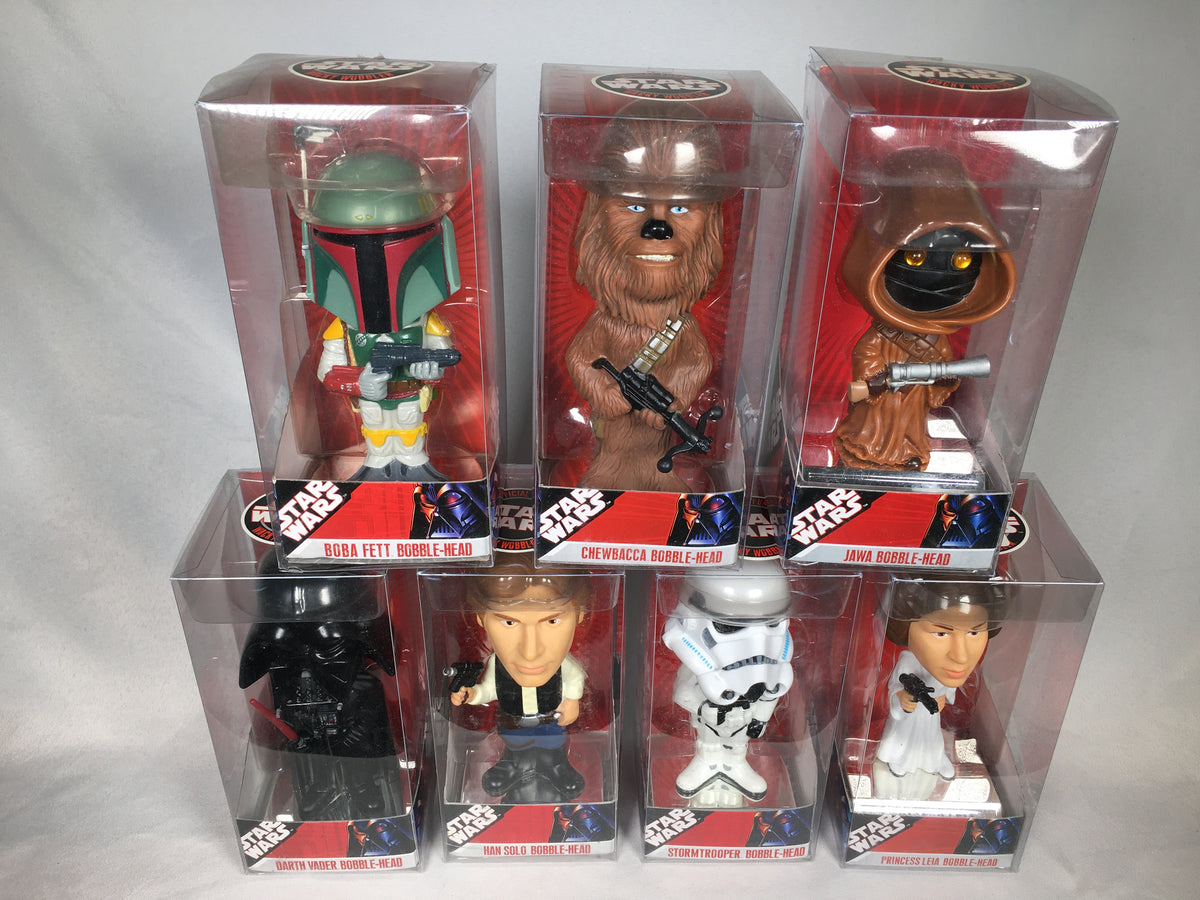 Star Wars Funko Wacky Wobblers CHASE Vinyl Figure Set – GeekBodega