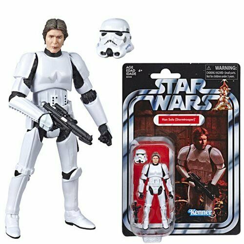 Star Wars The Vintage Collection Han Solo Stormtrooper Action Figure 3.75 Retro TVC 143 Kenner Collectible