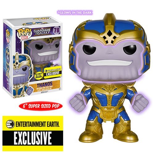 Thanos Marvel Funko Pop Comics Guardians Galaxy 6" Super Sized Collectible Figure