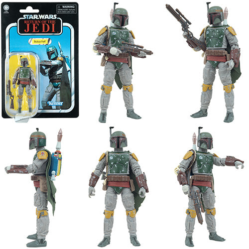 STARWARS Boba Fett レトロコレクションフィギュア 8体セット STARWARS Boba Fett レトロコレクションフィギュア 8体セット スター