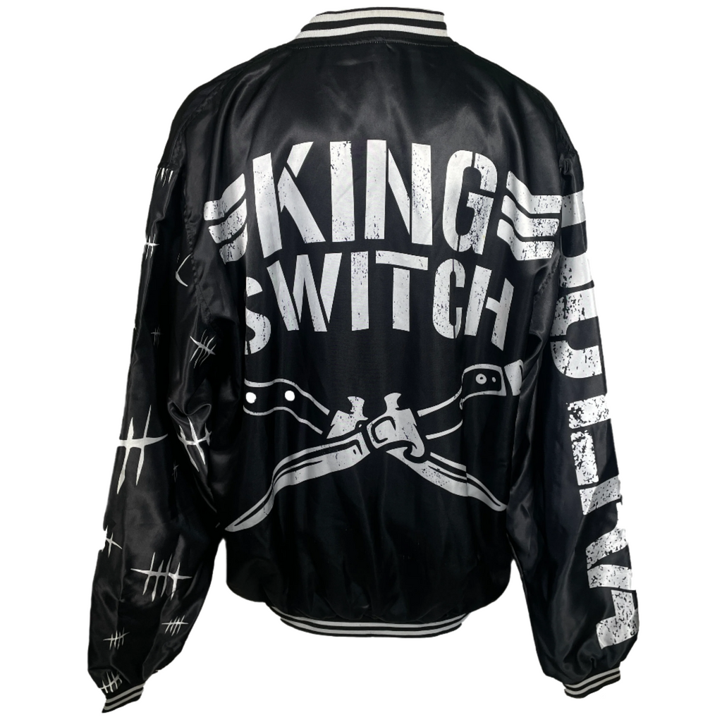 Jay White King Switch NJPW Bullet Club New Japan Pro Wrestling Jacket Men's 5XL