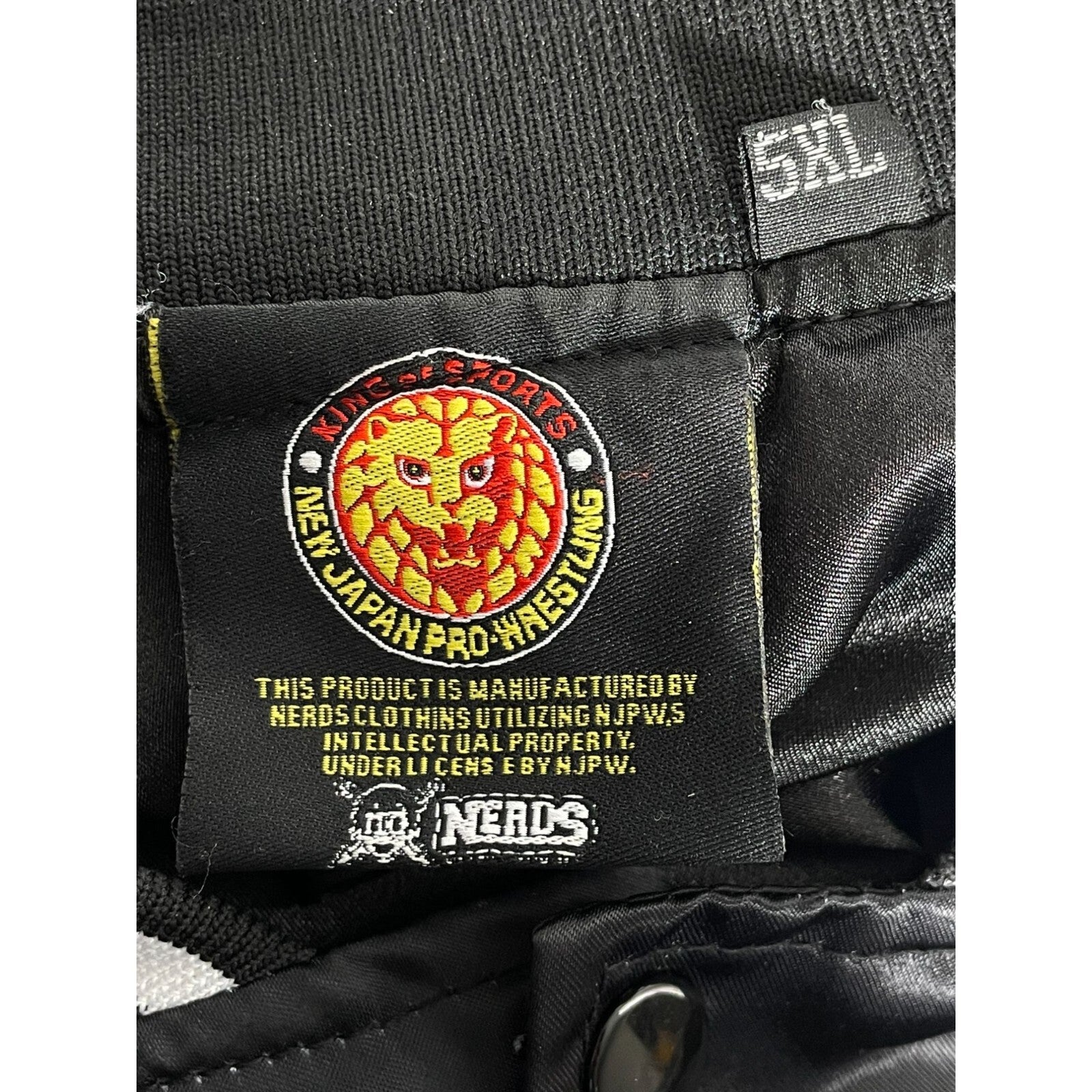 Jay White King Switch NJPW Bullet Club New Japan Pro Wrestling Jacket Men's 5XL