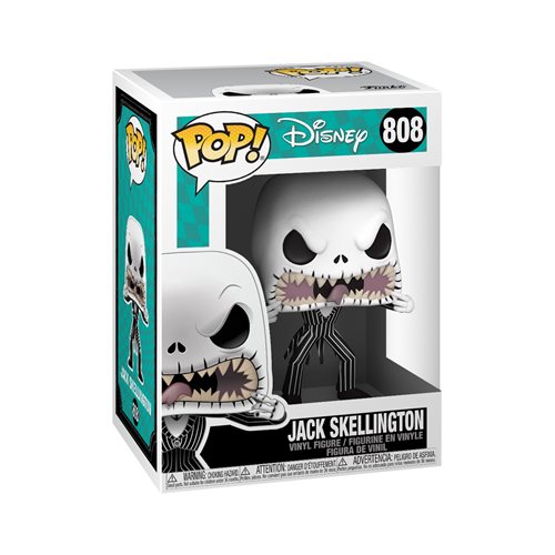 The Nightmare Before Christmas Jack Skellington #808 Scary Face Pop! Vinyl Figure