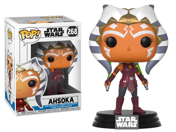 Ahsoka Tano Funko Pop 268 Vinyl Bobble Head Figure