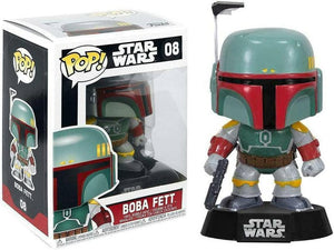 Boba Fett Star Wars Funko Pop 08 Valted Red Box Collectible Bobblehead Vinyl Figure