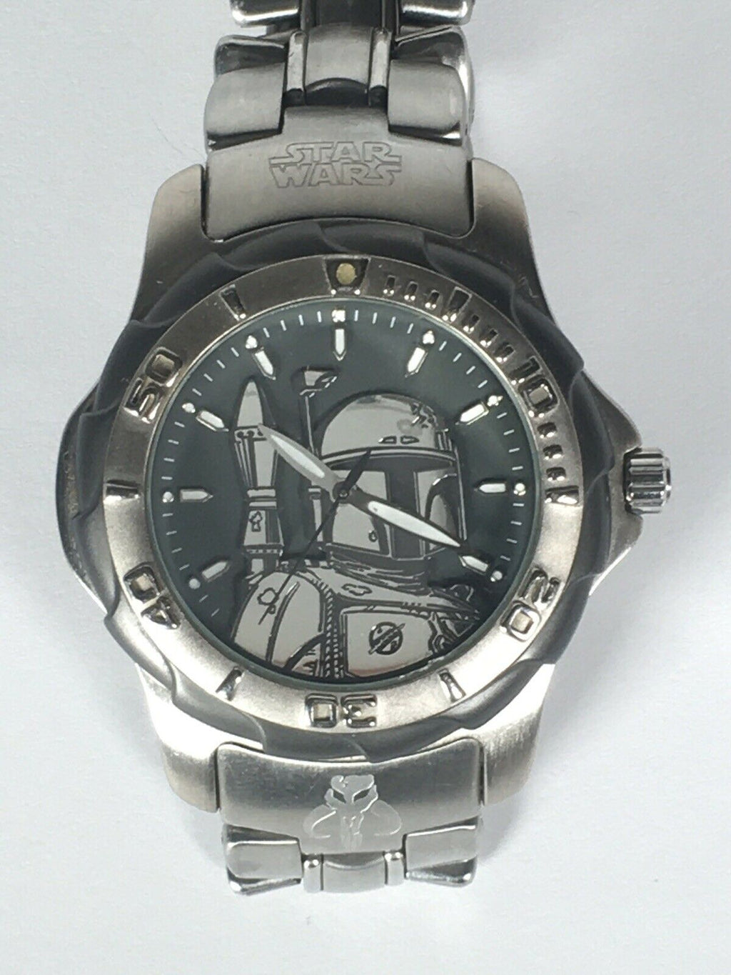 RARE Boba Fett 2002 Fossil Watch Limited Edition Collectible Star Wars Mythosaur