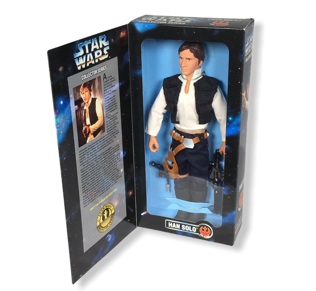 Han Solo Star Wars Collector Series Kenner 1996 12 Inch Action Figure VINTAGE