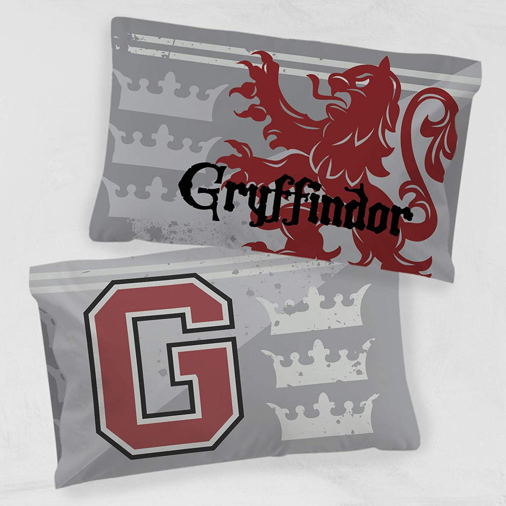Harry Potter Jay Franco Reversible Gryffindor Pillowcase 20x30 Official