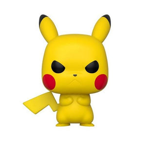 Pop Games Grumpy Pikachu Pokemon Funko Vinyl Figure
