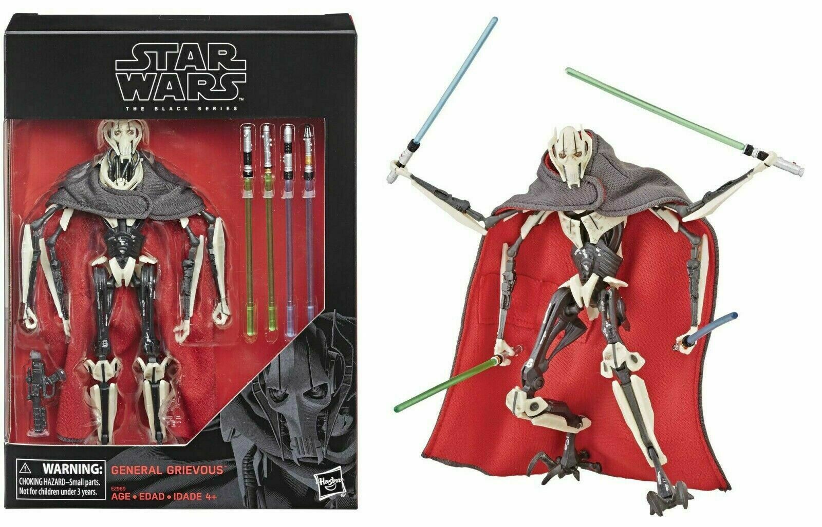 General grievous 6 inch black clearance series