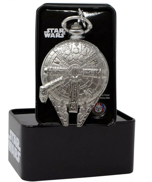 Star Wars Millennium Falcon Deluxe Pocket Watch GeekBodega