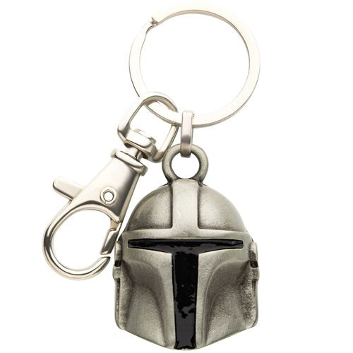 Star Wars The Mandalorian Helmet Key Chain Din Djarin Gift Baby Yoda