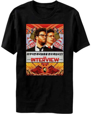 The Interview Movie Poster Promo T-Shirt