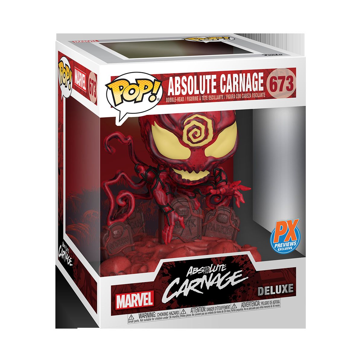 Marvel Heroes Absolute Carnage Deluxe Pop! Vinyl Figure - PX