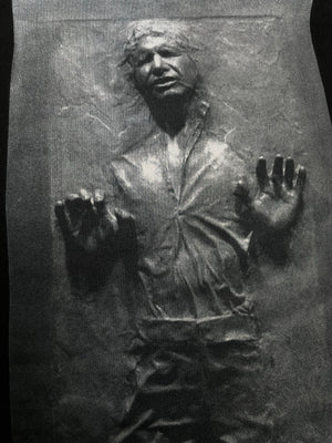 Star Wars Han Solo Frozen In Carbonite Men's T-Shirt - Black